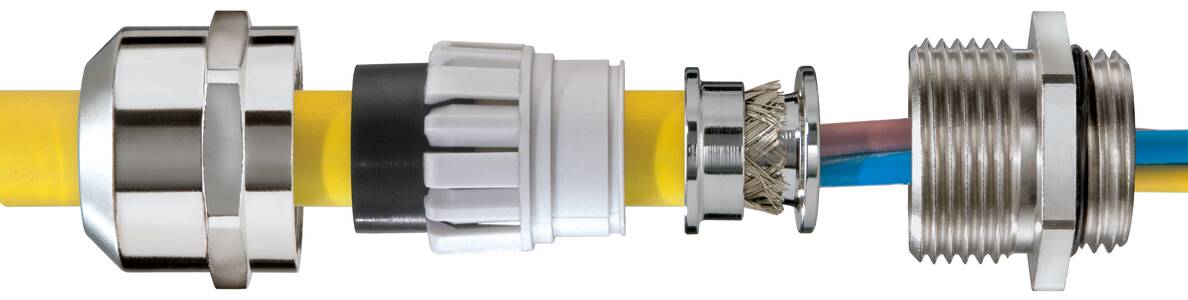 SPRINT® EMSKV EMV-Z, earthing cones similar DIN 89345, brass, metric, EN 62444