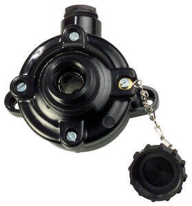 Concentric sockets made of plastic
