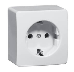 SCHUKO sockets surface mounting IP 20