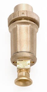 Ex-Plug, Brass, Zone 1, IIC, T6, max. 16A