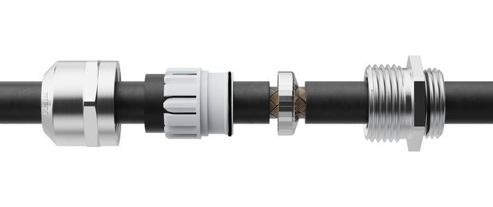 SPRINT® EMSKE EMV-S, brass, with contact spring insert, metric