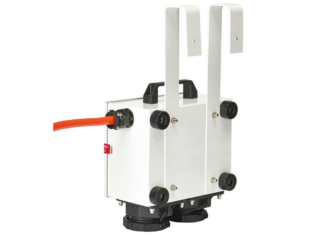 WISKA PushIn Mobile Splitter - Enlargement of Reefer Container Capacity
