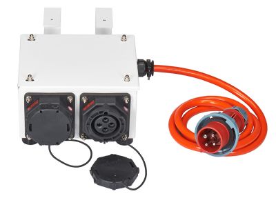 WISKA PushIn Mobile Splitter - Enlargement of Reefer Container Capacity
